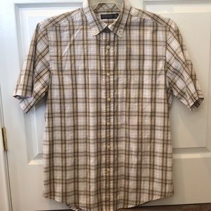 Mens shirt sleeve dress shirt